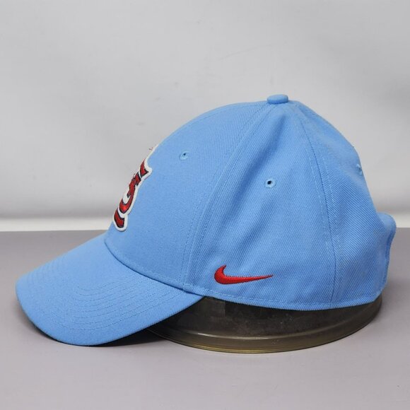 Nike‎ St. Louis Cardinals Cooperstown Collection Blue Legacy 91 Cap  Adjustable - Picture 2 of 9